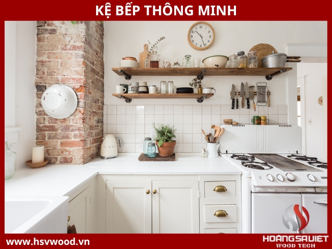Mẫu kệ bếp thông minh hiện nay