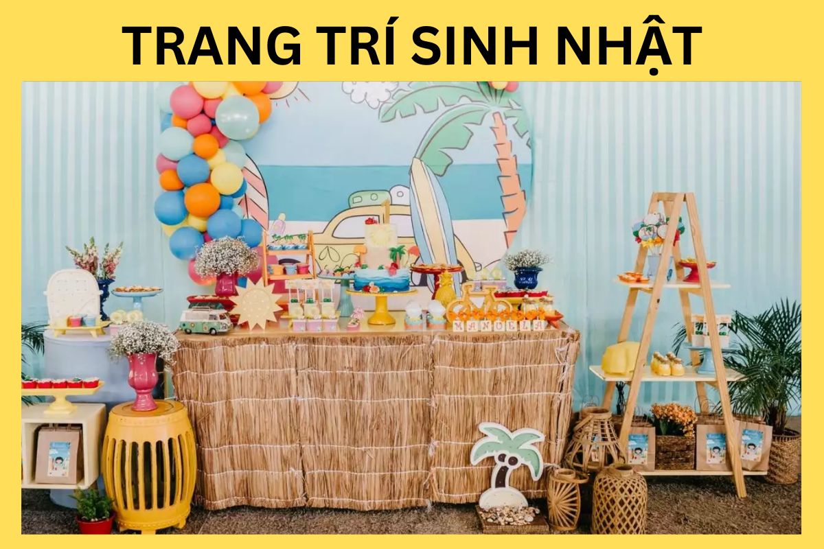 Trang Trí Sinh Nhật