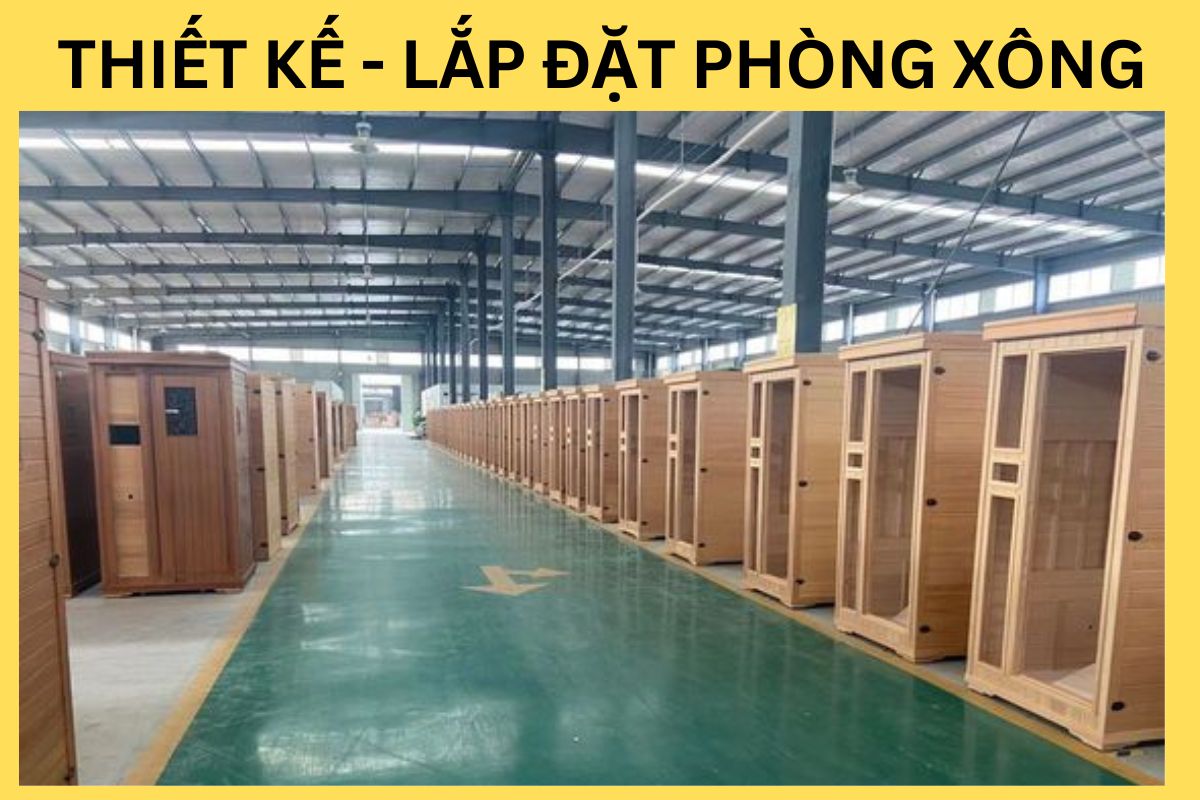Gói Thiết Kế & Lắp Đặt Phòng Xông Gói Thiết Kế & Lắp Đặt Phòng Xông