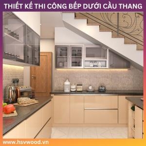 BẾP DƯỚI CẦU THANG