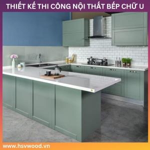 TỦ BẾP CHỮ U TỦ BẾP CHỮ U