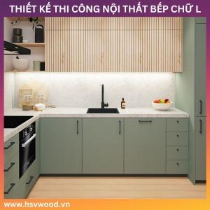 TỦ BẾP CHỮ L TỦ BẾP CHỮ L