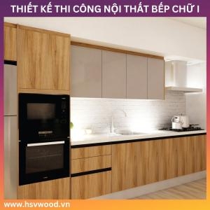 TỦ BẾP CHỮ I