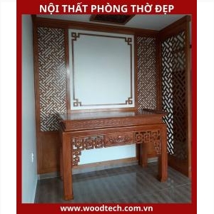 Mẫu nội thất phòng thờ đẹp