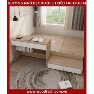 Các mẫu giường ngủ đẹp giá rẻ dưới 5 triệu phổ biến