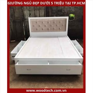 Các mẫu giường ngủ đẹp giá rẻ dưới 5 triệu phổ biến Các mẫu giường ngủ đẹp giá rẻ dưới 5 triệu phổ biến